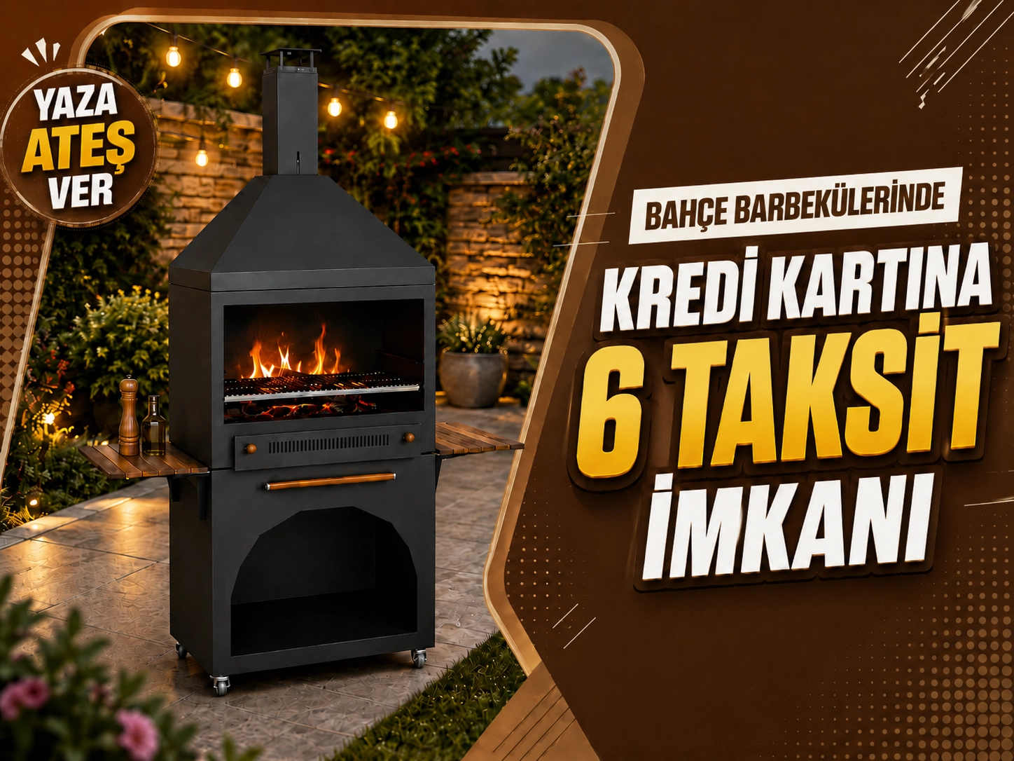 Bolu Kuzine Şömine Mangal